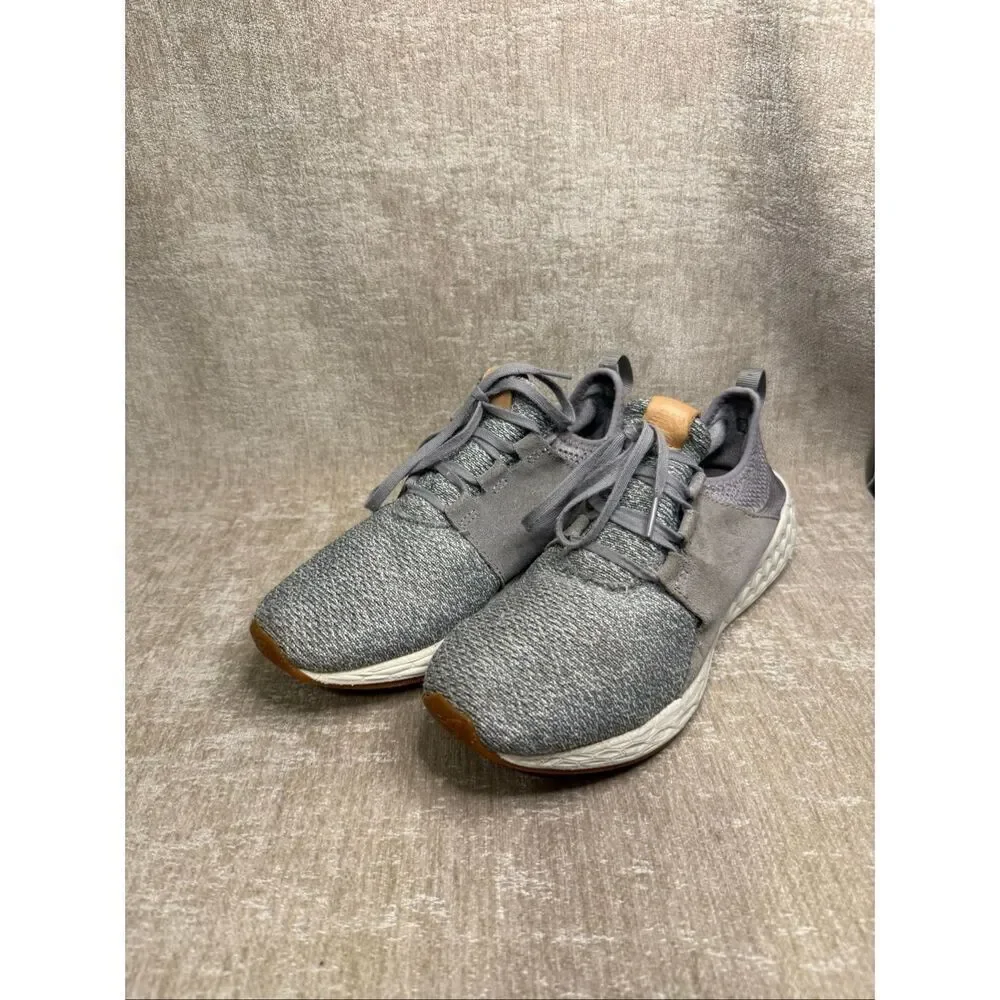 New Balance Women's Heather Knit Fresh Foam Cruzv1 Sneakers Gray Size 10